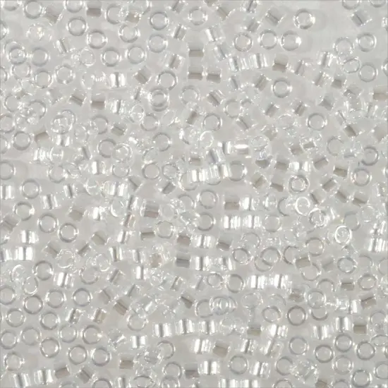 Miyuki Delica Seed Bead 11/0 Crystal Luster Transparent {3}