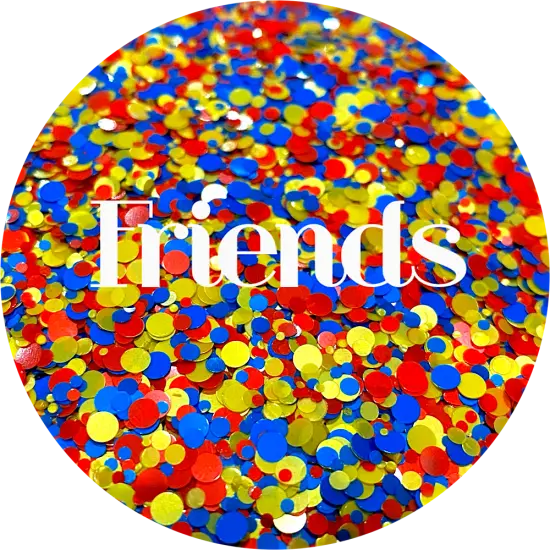 Polyester Glitter - Friends by Glitter Heart Co.&trade; {1}
