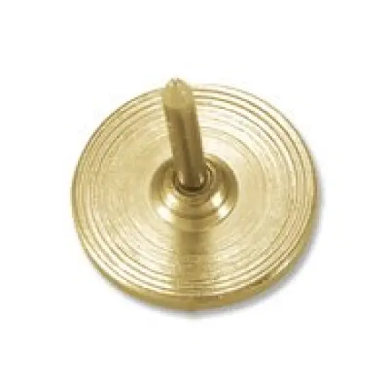 JewelrySupply Scatter Pins 9.5x9.5mm Gold Plated (10-Pcs) {1}