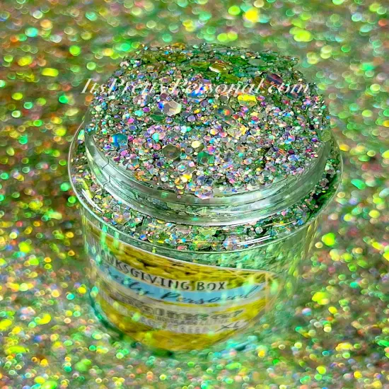 "Patchouli Sage Green XL"- Gramglitter (HOLOGRAM) {3}