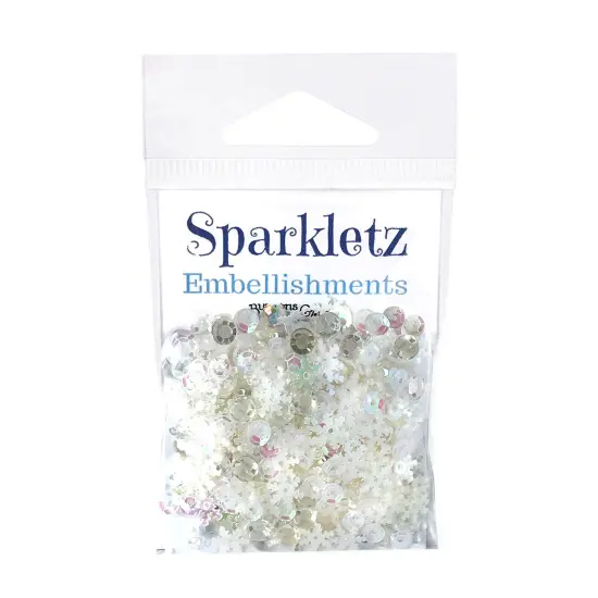 Buttons Galore Sparkletz DIY Craft Embellishments 30 Grams - 3 Packs of Fun Flurries {2}