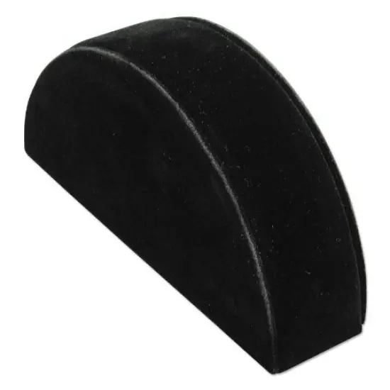 Single Bracelet Jewelry Display Hump Black {1}