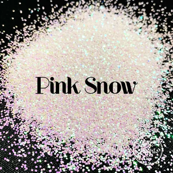Polyester Glitter - Pink Snow by Glitter Heart Co.™ {4}