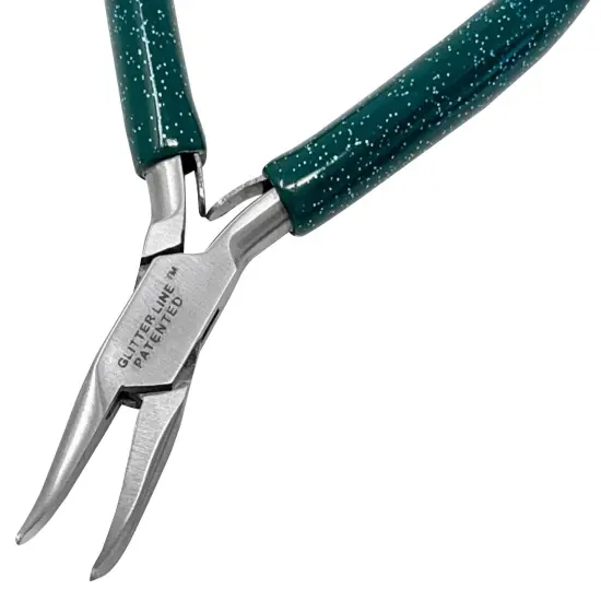 4-1/2" Glitter Line Bent Nose Plier Pliers Jewelry Making Wire Metal Forming Shaping Tool {2}