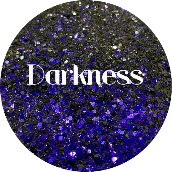 Polyester Glitter - Darkness by Glitter Heart Co.™ {1}