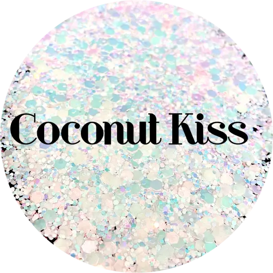 Polyester Glitter - Coconut Kiss by Glitter Heart Co.&trade; {1}