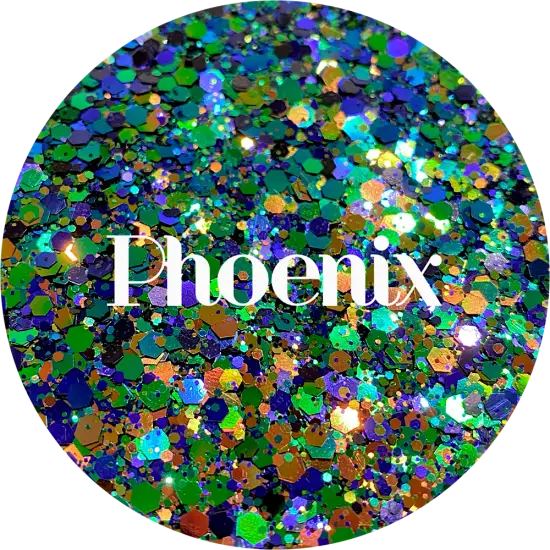 Polyester Glitter - Phoenix by Glitter Heart Co.&trade; {1}