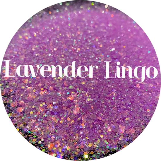 Polyester Glitter - Lavender Lingo by Glitter Heart Co.&trade; {1}