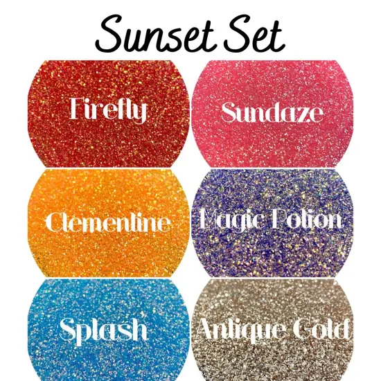 Glitter Sunset Set by Glitter Heart Co.&trade; {1}