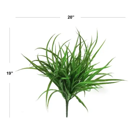 24-Pack: Green Grass Bush with 8 Realistic Sprays, Floral Home by Artificial Flowers {2}