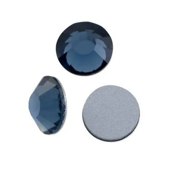 Preciosa Crystal VIVA12 Flat Back Rhinestone 4.7mm (SS20) Montana (Package of 50) {1}