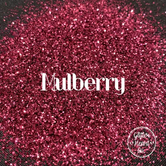 Polyester Glitter - Mulberry by Glitter Heart Co.&trade; {3}