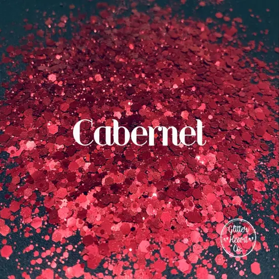 Polyester Glitter - Cabernet by Glitter Heart Co.&trade; {3}