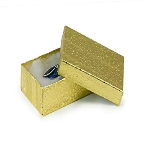 Gold Foil Jewelry Box #32 (Case of 100) {2}