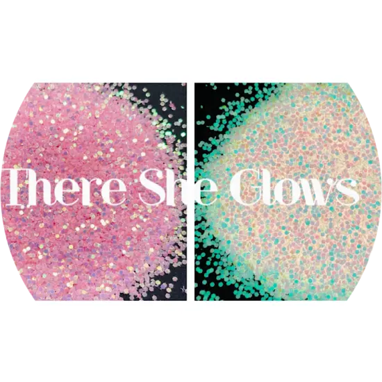 Polyester Glitter - There She Glows - Glow in the Dark by Glitter Heart Co.™ {1}