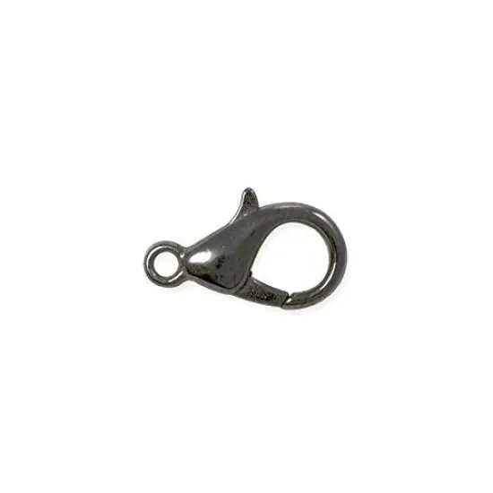 Lobster Clasp 10x5.5mm Gun Metal Plated (1-Pc) {1}