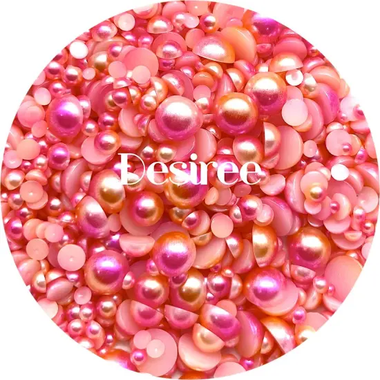 Flatback Pearl Mix - Desiree by Glitter Heart Co.&trade; {1}