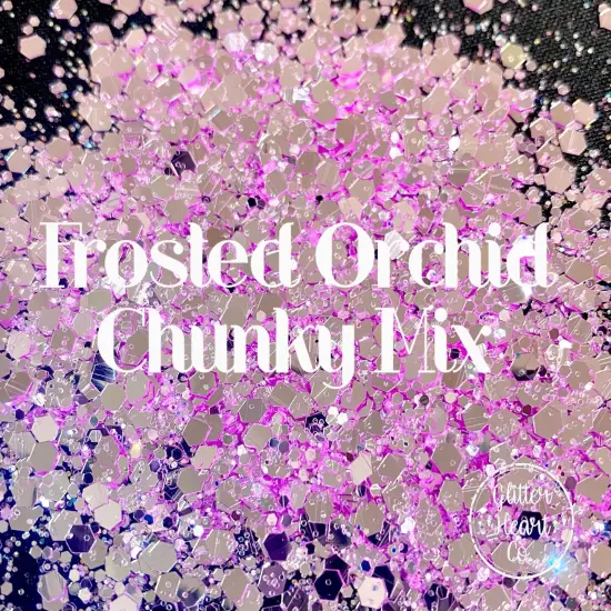 Polyester Glitter - Frosted Orchid Chunky Mix by Glitter Heart Co.™ {3}