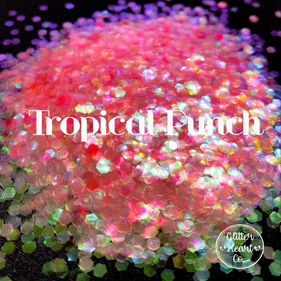 Polyester Glitter - Tropical Punch by Glitter Heart Co.&trade; {3}