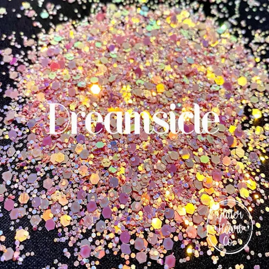 Polyester Glitter - Dreamsicle by Glitter Heart Co.&trade; {3}