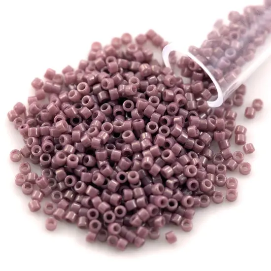 Miyuki Delica Seed Bead 11/0 Lilac Glazed Luster Opaque {1}