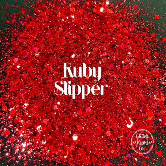Polyester Glitter - Ruby Slipper by Glitter Heart Co.&trade; {3}