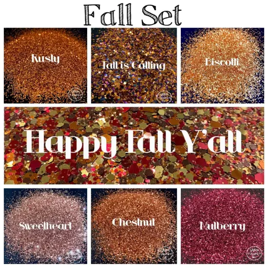 Glitter Fall Set by Glitter Heart Co.&trade; {3}