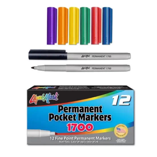 Markers (Extra Fine Point) Assorted Colors Box {1}
