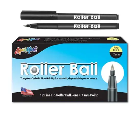 Roller Ball Pen (Fine Point) Black {1}