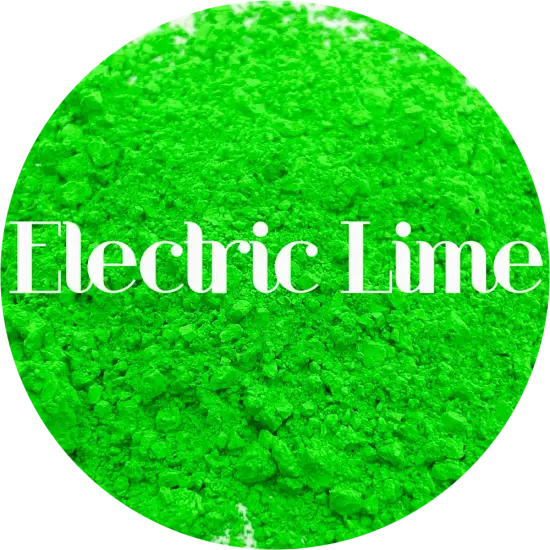 Electric Lime Neon Mica Powder by Glitter Heart Co.&trade; {1}