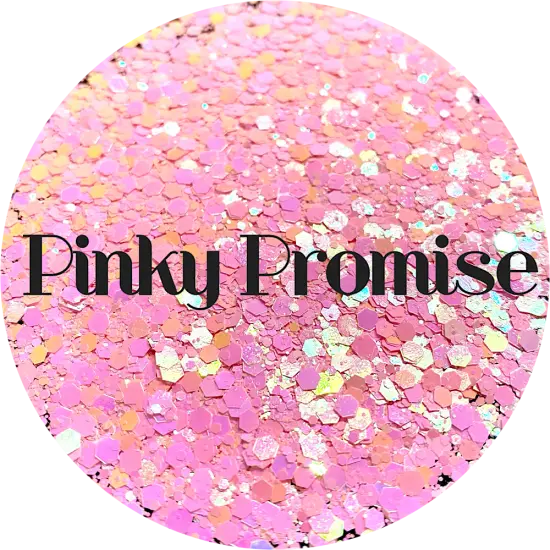 Polyester Glitter - Pinky Promise by Glitter Heart Co.&trade; {1}