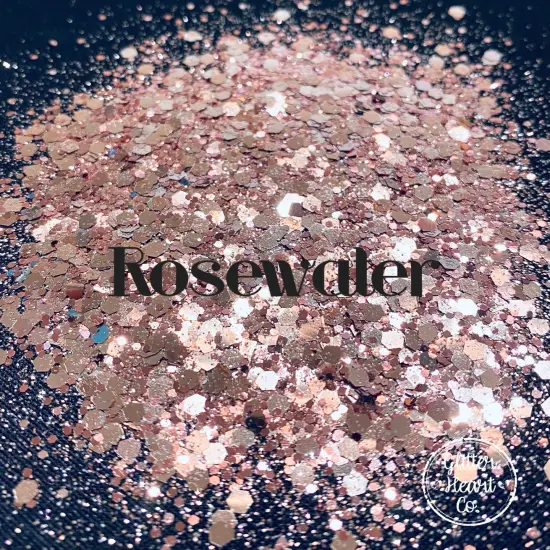 Polyester Glitter - Rosewater by Glitter Heart Co.&trade; {3}