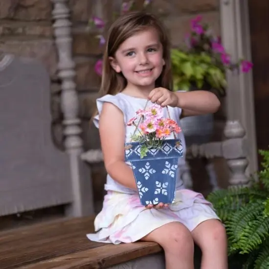 6 in. Unfinished Flower Pot Base {2}