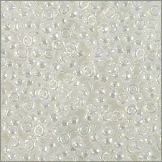 Miyuki Round Rocaille Seed Bead 15/0 Ceylon White {2}