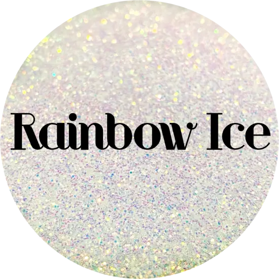 Polyester Glitter - Rainbow Ice by Glitter Heart Co.&trade; {1}