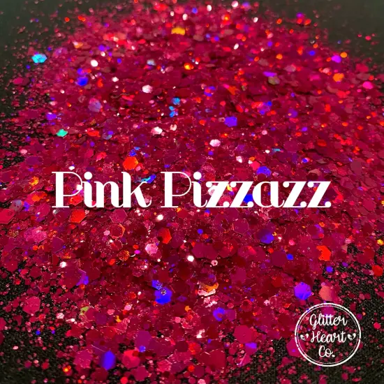 Polyester Glitter - Pink Pizzazz by Glitter Heart Co.&trade; {3}