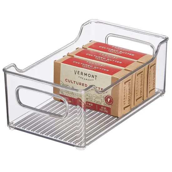 mDesign Plastic Kitchen Pantry Cabinet Food Storage Bin {1}