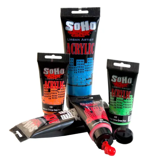 SoHo Urban Artist Acrylic Paint - Thick, Rich, Water-Resistant, Heavy Body Paint {5}