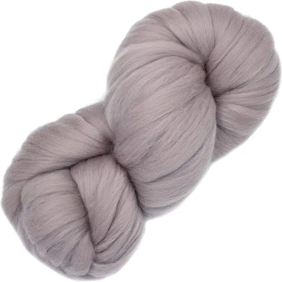 LEARN TO SPIN YARN - Beginner's Spinning Kit with Drop Spindle and Merino Pencil Roving. Choose your color. Mink {2}