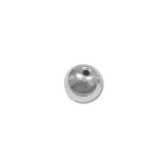 JewelrySupply Memory Wire End Caps 3mm Silver Plated (Package of 10) {1}