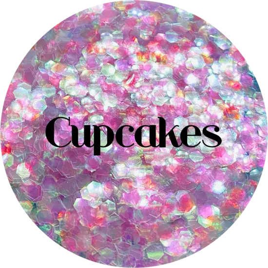 Polyester Glitter - Cupcakes by Glitter Heart Co.&trade; {1}