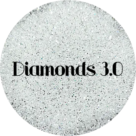 Polyester Glitter - Diamonds 3.0 by Glitter Heart Co.&trade; {1}