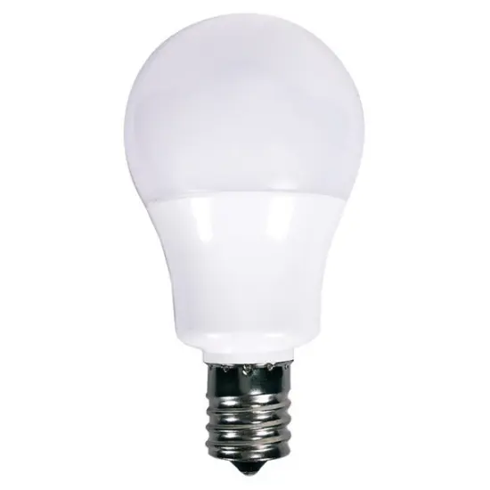 5.5w A15 LED 120v Frosted E17 Intermediate base 4000K Cool White {1}