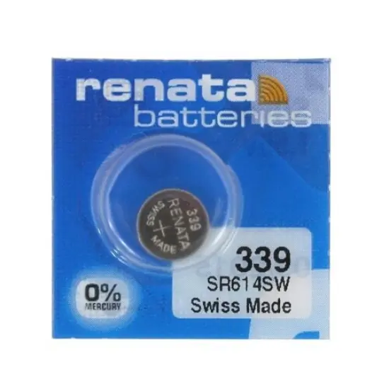 Renata 339 Button Cell watch battery {1}