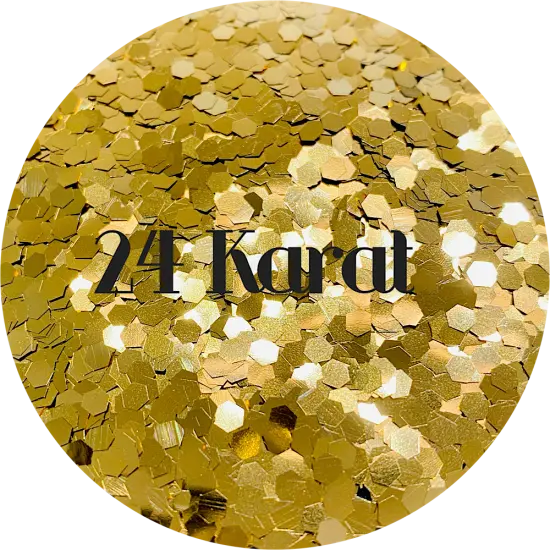 Polyester Glitter - 24 Karat by Glitter Heart Co.&trade; {1}