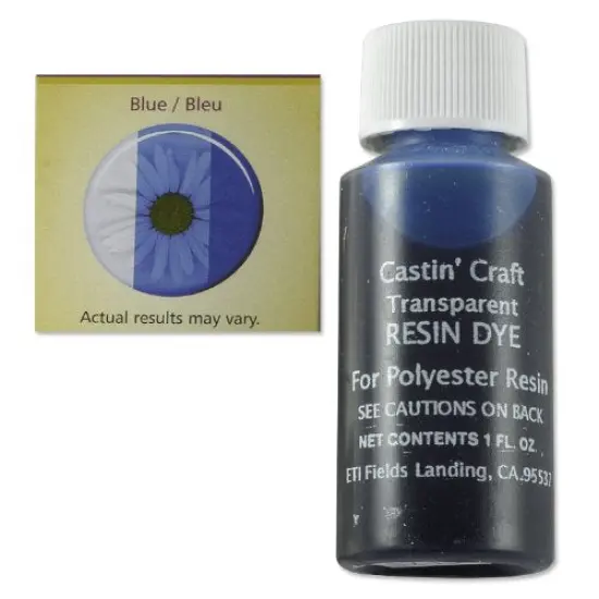 Transparent Blue Resin Dye (1-Oz) {1}