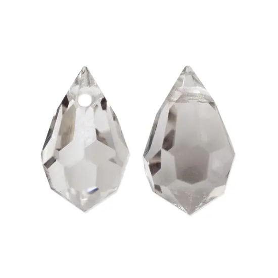 Preciosa Crystal 681 Drop Pendant 10x6mm Crystal Velvet (Package of 5) {1}