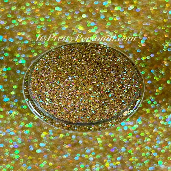“MINI Autumn Hayride Gold"- Gramglitter (HOLOGRAM) {2}