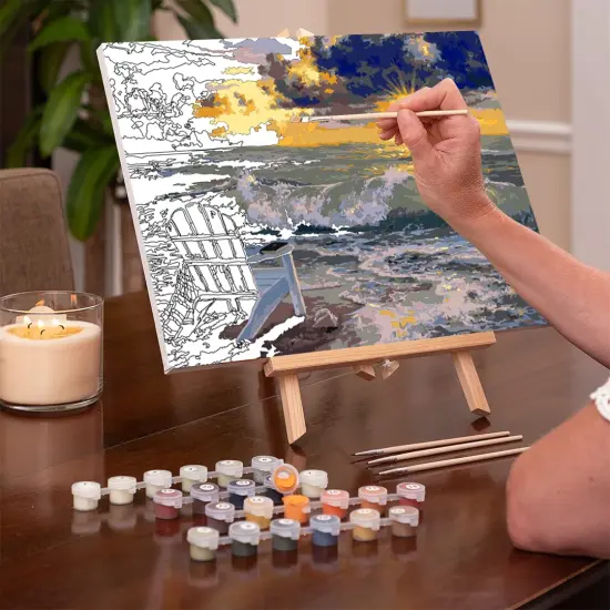 Extra Paint Set for Be Still Paint by Number Kit &ndash; Full Set of Acrylic Replacement Paints &ndash; Vacuum Sealed for Freshness &ndash; Exact Match for Unframed and Framed Kits {5}