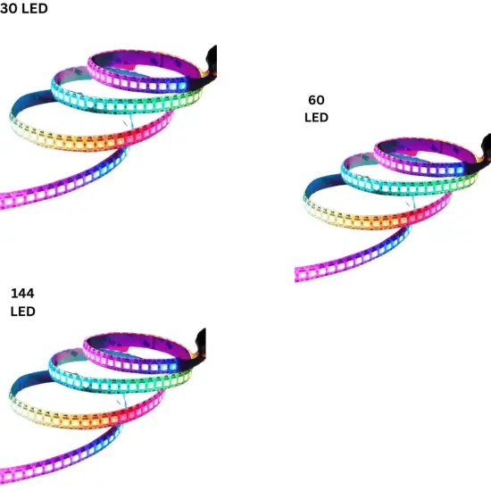 1 m RGB LED Strip Light {7}